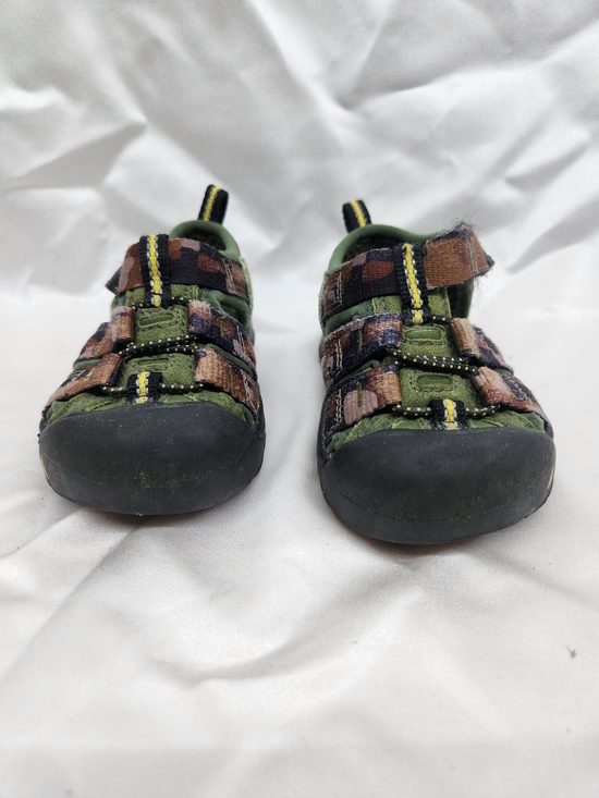Keen Other - Keen Kids Olive Green and Brown Closed-Toe Water Shoes